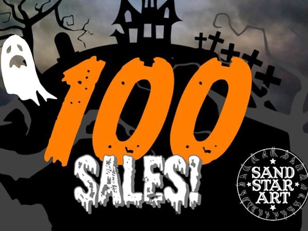 Wow, this is amazing – 100&nbsp;Sales!