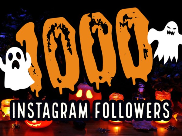 Another milestone – 1000&nbsp;Followers!