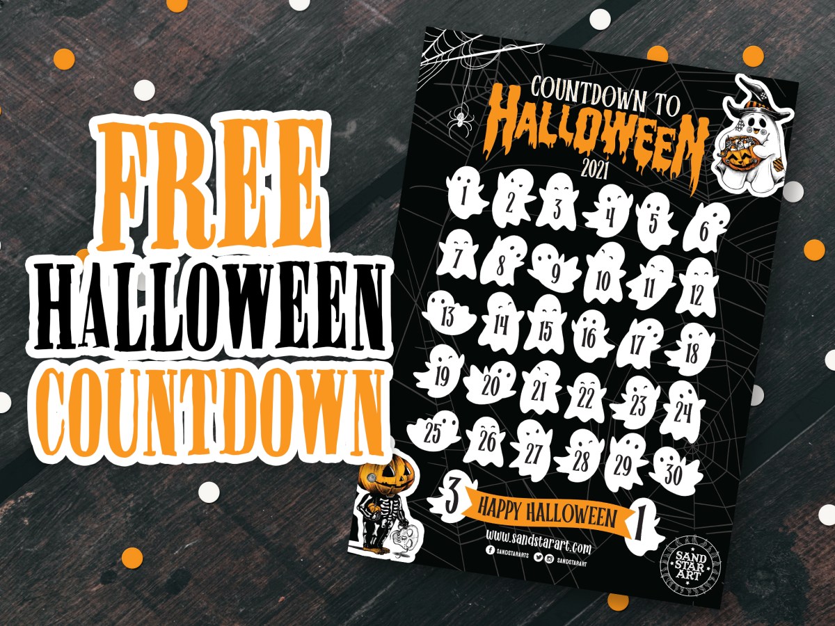 FREE Halloween Countdown&nbsp;2021