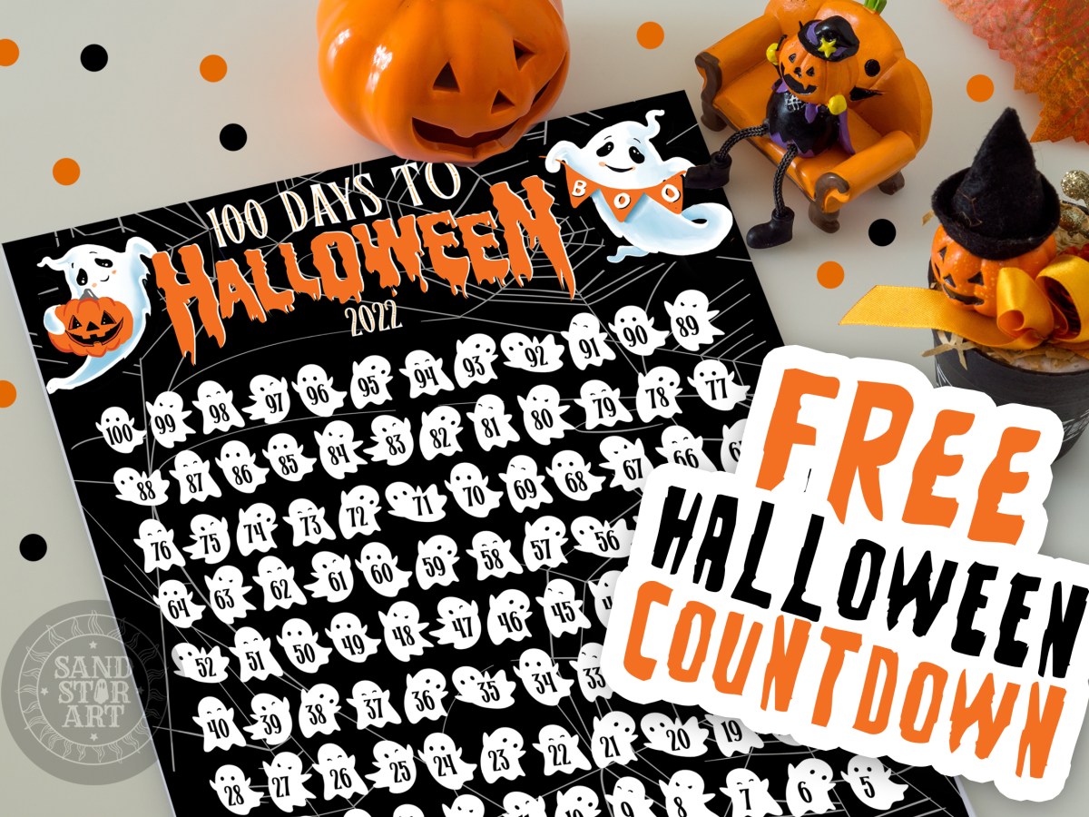 FREE Halloween Countdown&nbsp;2022